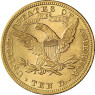 Goldmünzen USA Liberty 10 Dollar 1866-1907 Gold Dollar 