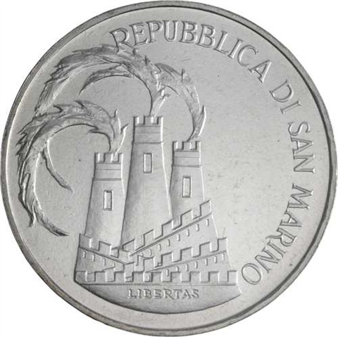 San Marino-1500Lire-1984-AGstgl-Olimpiade-Etui
