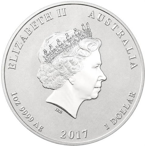 Australien-1-Dollar-2027-1-Unze-Silbermünze-Lunar-Hahn-Privy-Mark-Löwe-RS