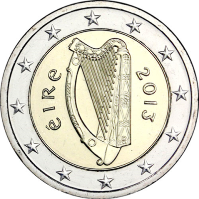 Irland-2-Euro-2013-Keltische-Harfe-RS