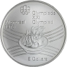 Kanada-5 Dollar-1976-AGstgl-Montreal 76  Olympic Flame-RS