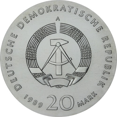 J.1624 - DDR 20 Mark 1989 - Thomas Müntzer