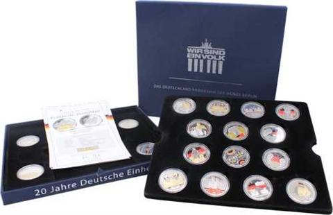 Deutschland-18xMedaille-1989-2011-AGpp-20jahreDt.Einheit-1