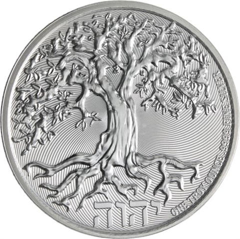 Niue-2 Dollar-2023-AGstgl-Tree of Life-Lebensbaum-RS