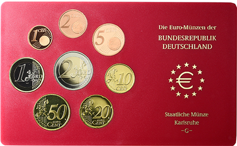 Deutschland 3,88 Euro 2003 PP Mzz. G  I