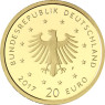 BRD 20 Euro Goldmuenzen  2017  Pirol Prägestätte   Mzz. F Stuttgart 