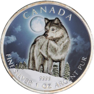 Kanda-5 Dollar-2011-AGstgl-Wolf-Farbe-RS