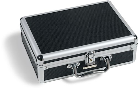 360209 -cargo-s6-muenzkoffer-fuer-144-2-euro-muenzen-in-kapseln-schwarz-silber
