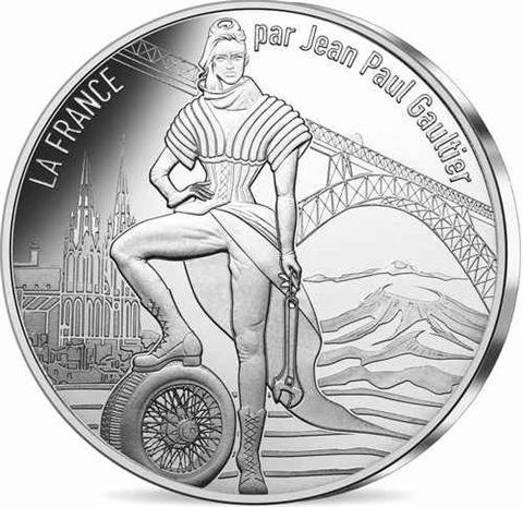 frankreich 10 Euro jean paul gaultier grosse dose