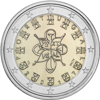 Portugal-2-Euro-2017-Kursmünze-Königssiegel-RS