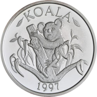 Australien-1 Unze-1997-AGstgl-Koala-RS