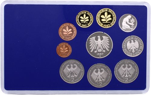 Deutschland-12,68 DM-1987-PP-Kurs-Blister-MzzG-RS