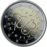 Finnland-2-Euro-2013-PP-150-Jahre-Finnisches-Parlament--III