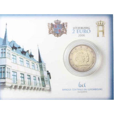 Luxemburg 2 Euro 2006 Erbherzog Guillaume I