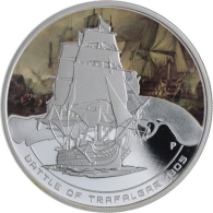 Cook Islands-1 Dollar-2010-AGpp-Battle of Trafalgar-RS