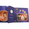 Niederlande-3,88 Euro+Medaille-2003-Stgl-KMS Geburtensatz-RS