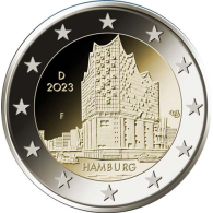 2Euro-Münze-Elbphilharmonie-Hamburg-Deutschland-2023-F