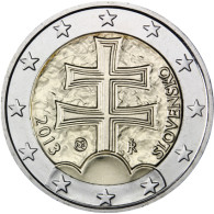 Slowakei 2 Euro 2013 Doppelkreuz