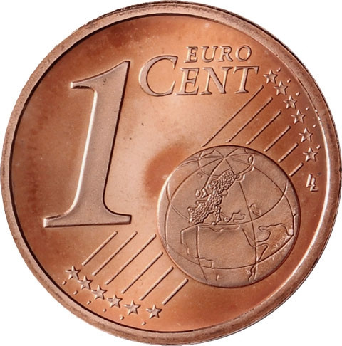 Vatikan Kursmünzen 1 Cent 2004 mit dem Motiv Papst Johannes Paul