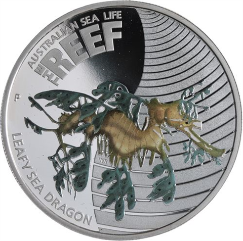 Australien-50 Cent-2009-AGpp-Leafy Sea Dragon-Farbe-RS