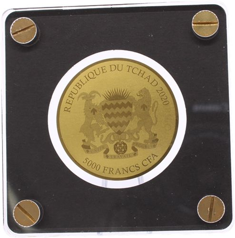Tschad-6x5000 Francs-2020-AU-Klimazonen der Erde-Etui