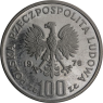 Polen-100 Zlotych-1978-AGpp-PROBE-Bieber-VS