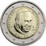 2 € Kursmünze Vatikan 2014 mit dem Motiv Papst Franziskus Gedenkmünzen Sondermünzen Münzkatalog bestellen 