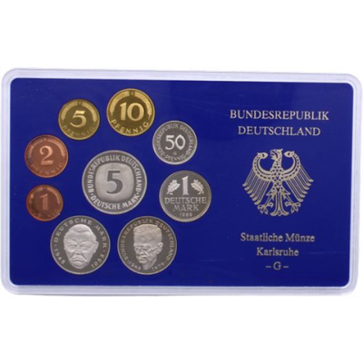 Deutschland-10,68 DM-1989-PP-Kurs-Blister-MzzG-RS