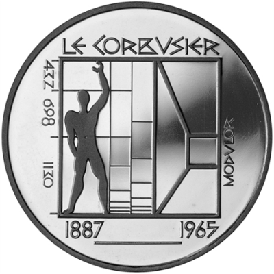 Schweiz-5Franken-1987-bfr-LeCorbusier-RS
