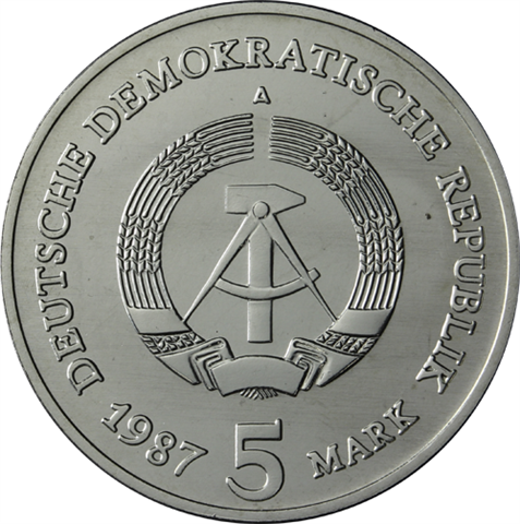 DDR-5Mark-1987-Stgl-BrandenburgerTor-RS