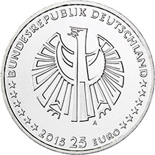 25 Euro Jahre Deutsche Einheit Stempelglanz 