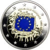 Frankreich-2-Euro-2015-PP-30-Jahre-Europaflagge-in-Farbe-1