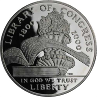 USA-1 Dollar-2000-AGpp-Libary of Congress-RS