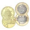 Niederlande 1/2  und 1 Rembrandt 2006 - Stadt Leiden Euro