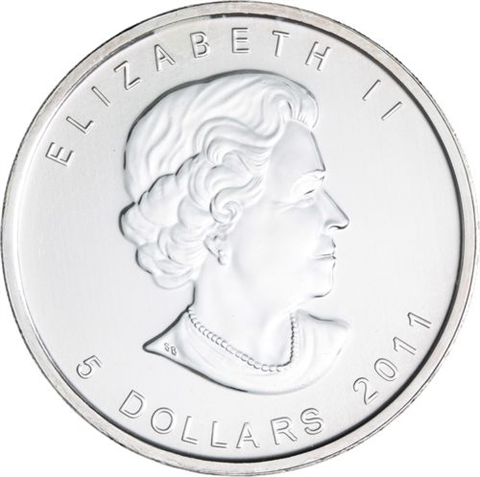 Kanda-5 Dollar-2011-AGstgl-Wolf-Farbe-RS