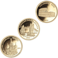 Togo-3x1500 Francs-2005-AUpp-RomLondonMoskau-RS