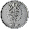 J.1501 DDR 1 Pfennig 1948 A - Die ersten Pfennig-Münzen der DDR 