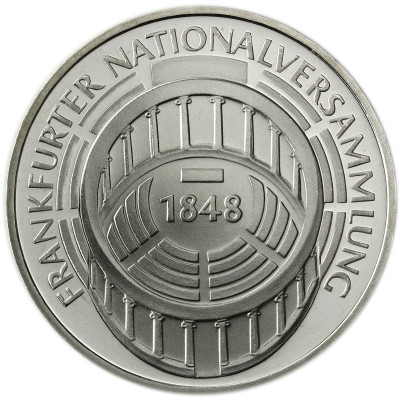 Deutschland 5 DM Silber 1973 Stgl. Frankfurter Nationalversammlung