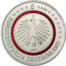 5 Euro Gedenkmünze Tropische Zone 2017 Roter Ring aus Deutschland Prägestätte Karlsruhe 