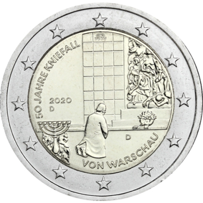 Deutschland-2-Euro-2020-Kniefall-von-Warschau-D-stgl