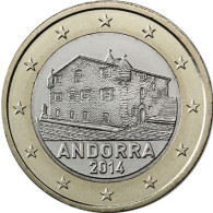 1 Euro Andorra Kursmuenzen Bankfrisch 