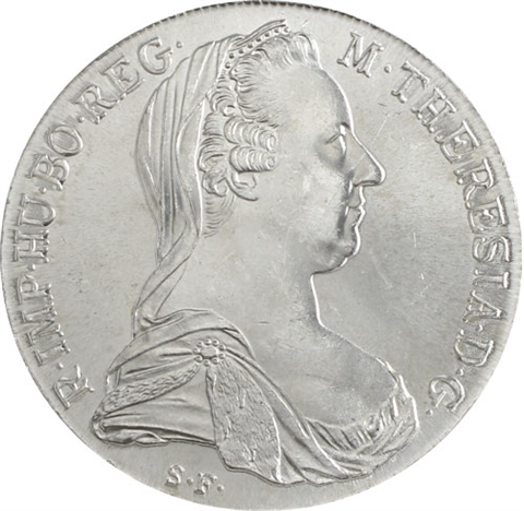 Österreich-1Taler-1780-Ag-Marien-Theresien-Taler-Silber-RS