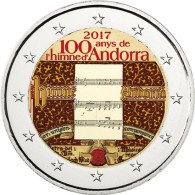 Andorra-2Euro-2017-Nationalhymne-Farbmünze-RS