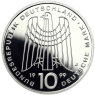 Deutschland 10 DM Silber 1999 PP 50 Jahre SOS Kinderdörfer Mzz. J