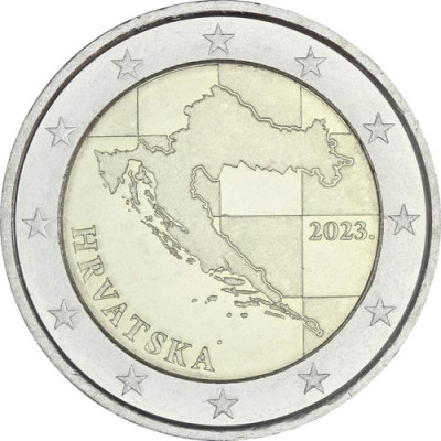 Kroatien-2Euro-2023-Kursmünze-RS