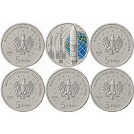Deutschland-5Euro-2026-MZZ-A-J-Stgl-Erforschung-des-Weltraums-Ariane-6-RSVS