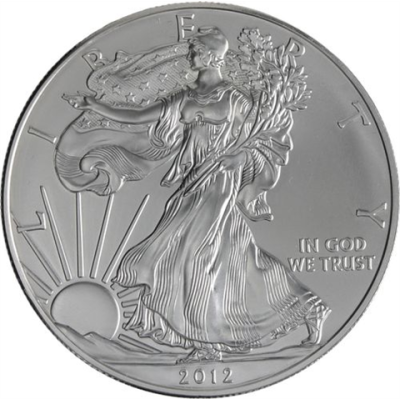 USA-1 Dollar-2012-AGstgl-Silver Eagle-RS
