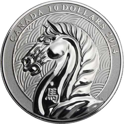 Kanada-10Dollar-2014-AGpp-Pferd-RS