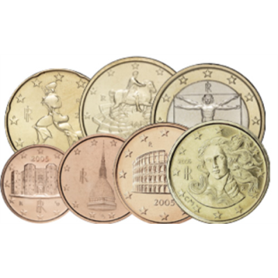 Italien-1cent-1-euro-2005-kleinmuenzensatz-RS