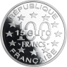 Frankreich-15 Euro 100 Francs-1997-AGpp-Rathaus Stockholm-VS